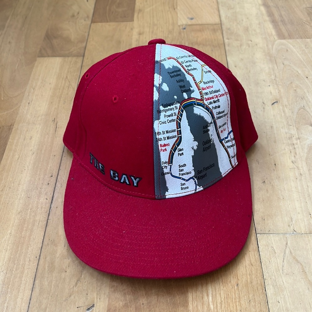 SF Bay Area Curved Brim Hat